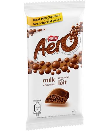 NESTL AERO Milk Chocolate Bars 97 g x 15 Bars - Buy Online on GoSupps.com