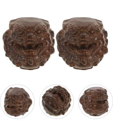 Buy Vanzack Wooden Massage Balls - Chinese Wenwan Acupressure Device for Fitness & Health - Buy Online on GoSupps.com