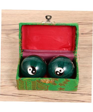 Beaupretty Baoding Massage Balls - Gemstone Hand Exercise & Health Care Fitness | International Shipping - Buy Online on GoSupps.com