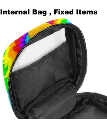 Buy Muoooum Whirlpool Stripe Swirring Women's Portable Period Pocket | Menstruation Cup & Silent Pad Holder - Ideal for Teens - Color 4 4.7x6.6x6.6 in/12x17x17 cm - International Shipping Available - Buy Online on GoSupps.com