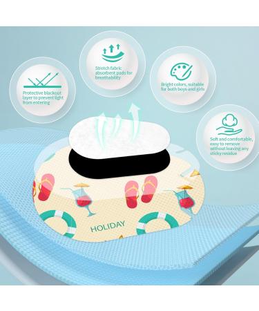 100pcs Kids Adhesive Eye Patches | Disposable Breathable Eyepads for Toddlers & Teens - 7 Fun Styles - Buy Online on GoSupps.com