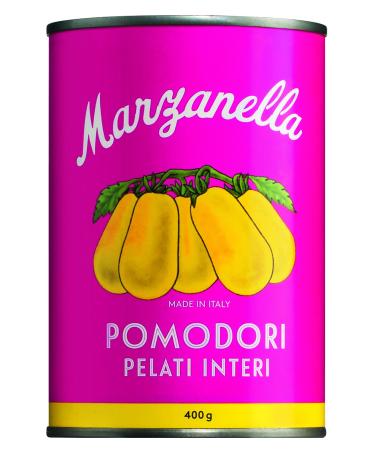 Pomodoro Pelati Gialli - Yellow San Marzano Tomatoes ATG 260gr 400 g (1 pack)