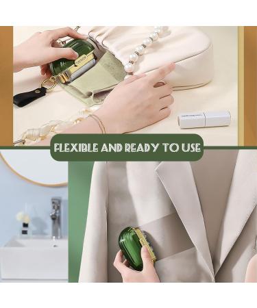 Trumoon Mini Pet Hair Remover | Reusable Lint Roller for Laundry Clothes & Furniture | Travel Essential for Pet Owners | Green & White - Buy Online on GoSupps.com