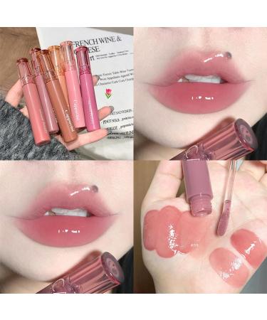 6 PCS Hydrating Lip Gloss & Tinted Lip Balm Set | Long-Lasting Waterproof Moisturizing Lipstick | International Shipping Available - Buy Online on GoSupps.com