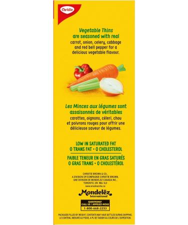 WHEAT THINS Vegetable Thins Family Size Crackers 350g Vegetable Thins 350 g (Pack of 1) - Buy Online on GoSupps.com