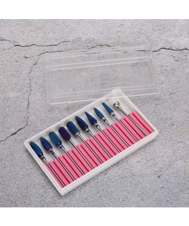 Nail Drill Bits Nail Polisher Accessory Nail Drill Bit Set Nail Art Grinding Drill Bits Nail Grinding Head Acrylic Nail Tools - Buy Online on GoSupps.com