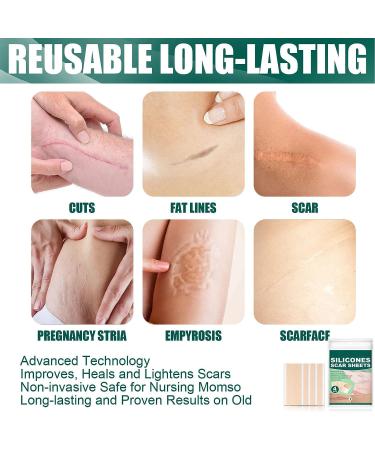 4-Pack Ultra Thin Scar Covering Tape for Comfortable Skin Concealment - Buy Online on GoSupps.com