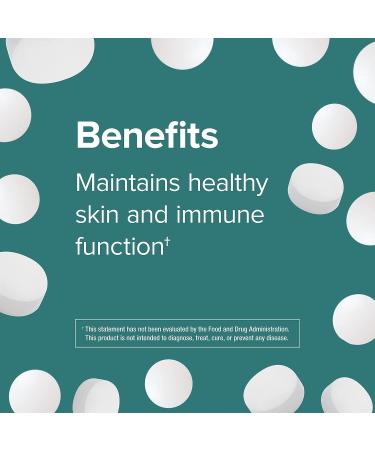 Webber Naturals Zinc Citrate 50mg 240 Tablets - Immune, Skin, Prostate Support - Dairy & Gluten Free - Vegan - Buy Online on GoSupps.com