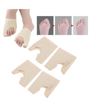2 Pairs Hallux Valgus Corrector Toe Separator Sleeve - Bunion Correction Foot Care for Big Toe (Size L) - Buy Online on GoSupps.com