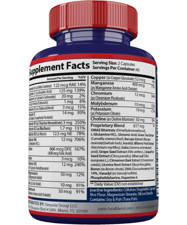 Neuro Plus Brain & Focus Formula - Brain Booster Supplement with Immune Support Capsules Elderberry with Olive Leaf Echinacea Ginger Chaga & Turmeric Blend and Lions Mane Mushroom Complex - Buy Online on GoSupps.com