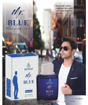 JEPRIK Mr. Blue Eau De French Perfume For Men - 100 ml - Buy Online on GoSupps.com