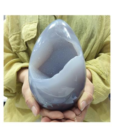 Crystal Natural Agate Stones Crystal Quartz Geode Stones Reiki Gemstone Living Room Decoration 1pc Stone Collection (Size : 250-300g)