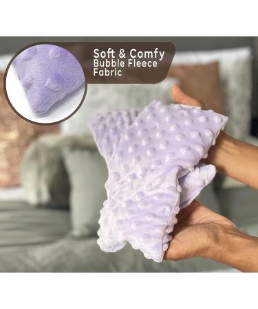 Lavender Eye Pillow: Hot Compress & Weighted Mask for Sleeping, Yoga, & Relaxation - Perfect Birthday Gift for Women - Buy Online on GoSupps.com