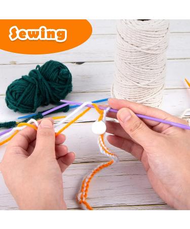 120PCS Large Eye Plastic Sewing Needles Set for Kids - Colorful Yarn Neddles for DIY Stitchery and Sewing Tapestry - Buy Online on GoSupps.com