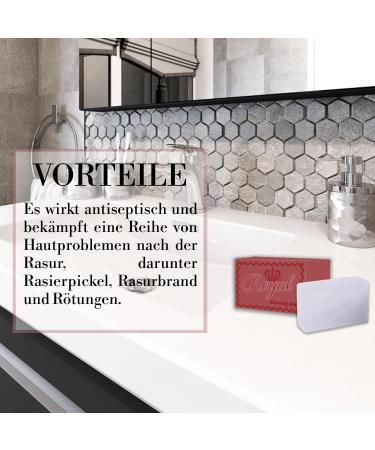 Royal Alum Stone Shaving - 100% Natural Odourless After Shave | Soothes Skin | 100g - Buy Online on GoSupps.com