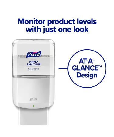 PURELL ES8 Touch-Free Hand Sanitizer Dispenser - White (1200 mL) | Pack of 1 Refill Included - Buy Online on GoSupps.com