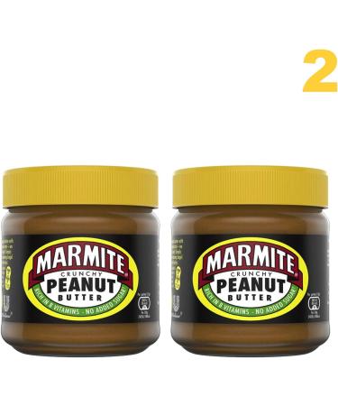  Marmite Marmite Peanut butter 2 x 225g (450g) - The latest bread dough from Marmite - Buy Online on GoSupps.com