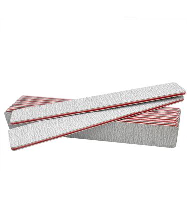 Karlash Professional Double Sided Jumbo Zebra Nail File 80/80 - 10pcs - Buy Online on GoSupps.com