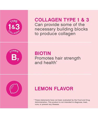 NeoCell Collagen + Vitamin C & Biotin Gummies - Hair, Skin & Nails Support | Collagen Type 1 & 3 | Lemon Flavor - 60 Count - Buy Online on GoSupps.com