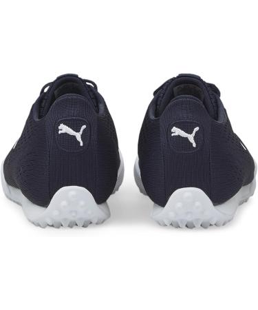 PUMA Women's Monolite Fusion Slip-on Golf Shoe - 40.5 EU Navy Blazer & Puma White | International Shipping Available - Buy Online on GoSupps.com
