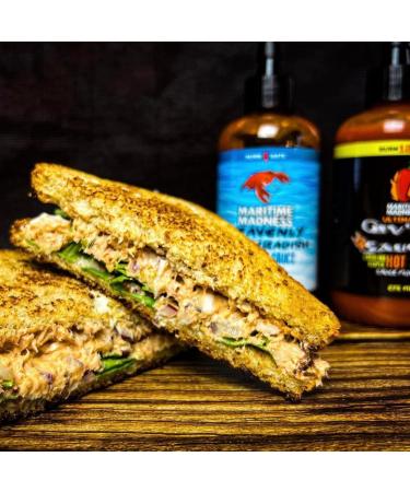 Ultimate Giv'er Hot Sauce Maritime Madness 275ml Squeeze Bottle Vegan Gluten Free Dairy Free Soy Free No Added Sugar Keto-friendly Made in Canada - Buy Online on GoSupps.com