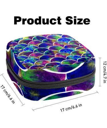 Shop Vintage Sea Maiden Storage Bags for Women | Portable Menstrual Pad Panty Liners & Tampons Holder | Perfect for School & Office - Buy Online on GoSupps.com