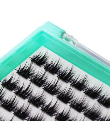 Buy Bodermincer 336 Clusters D Curl False Eyelashes - 10-12-14-16mm Mixed Colors | Volume Lashes Set for DIY Extensions - Buy Online on GoSupps.com
