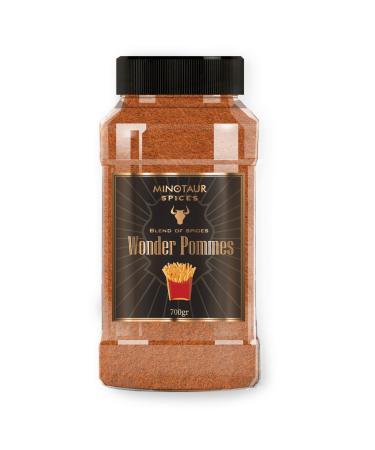 Athangeon Ltd Minotaur Spices I Wonder Pommes 700 g I Herb Mix for Fries & Fries with sea salt I Fries Herbs in a can