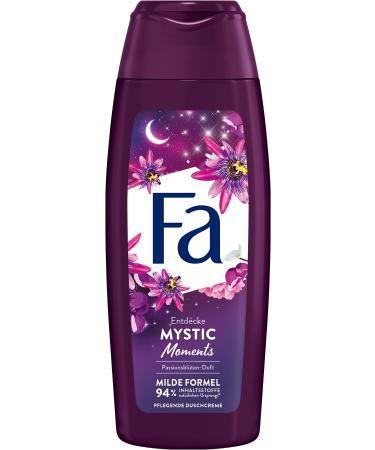 Fa Mystic Moments Shower Cream (250 ml) Nourishing Shower Gel with the Elegant Enchanting Fragrance of Passion Blossoms