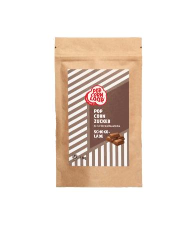 Popcornloop popcorn sugar chocolate 1000g sugar aroma perfect for sugar candy and popcorn for preparing at home sweet premium sugar aroma chocolate xl