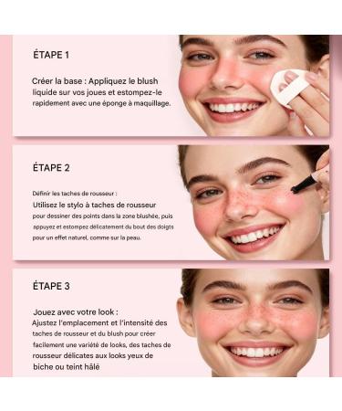  Djowyh Creamy Stick Blusher Waterproof Cosmetic Cheek Markers - Double Ended Blush Pencils | For Women Birthday Party Dating Photo Beauty Representation - Buy Online on GoSupps.com