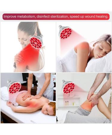 Bestqool Red Light Therapy 660nm & 850nm 18 LEDs Near Infrared Device for Skin & Pain Relief - Buy Online on GoSupps.com