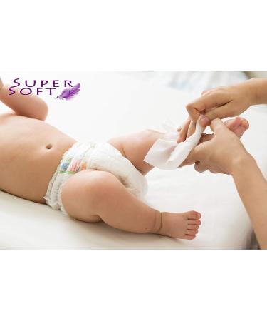 itex Supersoft Wipes & Care Cloths - 150 Soap-Free Ultra Soft Viscose & PES for Gentle Care - Perfect for Sensitive Skin - Buy Online on GoSupps.com