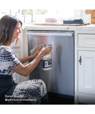 Weiman Stainless Steel Cleaner and Polish with Microfiber Cloth - Protects Appliances, Leaves Streak-Free Shine - Ideal for Refrigerator, Dishwasher, Oven, Grill - Buy Online on GoSupps.com