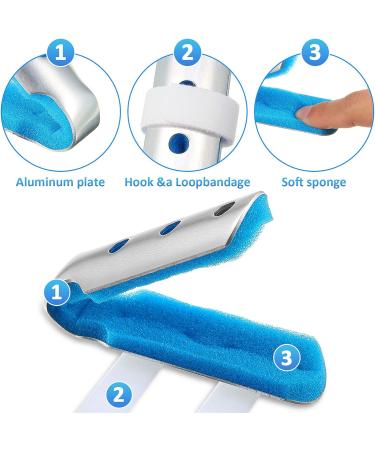 Finger Splint Set - Metal Finger Support for Adults & Children - Buy Online on GoSupps.com