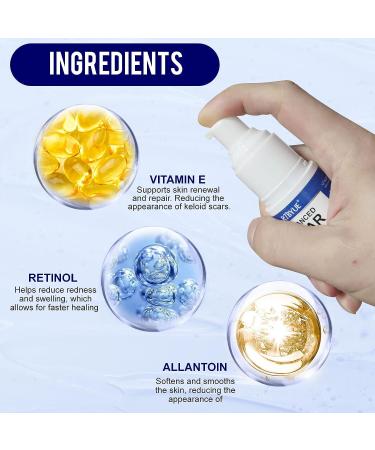 Advance Silicone Scar Gel with Retinol & Vitamin E - 50ML | Effective for C-Section, Keloid & Tummy Tuck Surgery - Buy Online on GoSupps.com