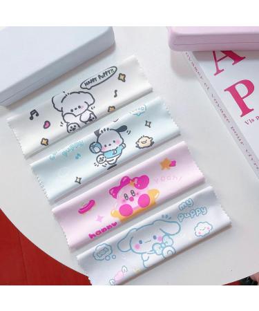 8 Pcs Cute Pet Design Eyeglass Cleaning Cloths - Soft Microfiber Wipes for Glasses Sunglasses Screens & More - International Shipping Available - Buy Online on GoSupps.com