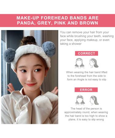 4 Pieces Of Plush Headbands With 4 Pieces Of Mask Sticks Daily Face Wash Supplies Soft And Elastic Headbands Coral Fleece Headbands Makeup Headbands Used In Hydrotherapy And Yoga. - Buy Online on GoSupps.com