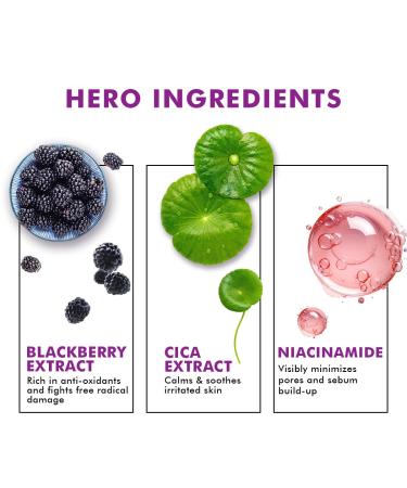 Pore Refining Face Mask with Niacinamide & Berry Extracts | Bright Clear Skin | 50g - International Shipping Available - Buy Online on GoSupps.com