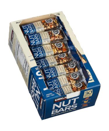 Kirkland Signature Nut Bars 30-Count 2.64 lbs - 42.3 oz - Pack of 1 | 096619215607 - Buy Online on GoSupps.com