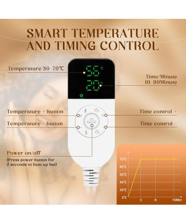 Buy Sphthhpy Hair Heating Cap - Intelligent Quick Heating for Deep Hair Care - Light Gray Dry Hood - Buy Online on GoSupps.com