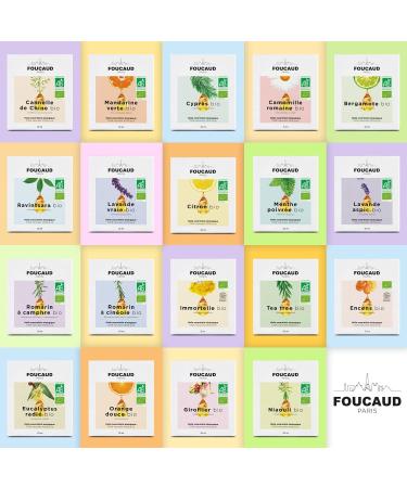 Foucaud Real Lavender Roll-On 10ml | 100% Natural & Bio | Certified Organic Essential Oil | Lavandula Angustifolia | French Brand Since 1946 - Buy Online on GoSupps.com