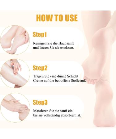  MrCuvaryas Urea cream with 42% for very dry and rough skin maximum strength foot lotion cream for dry chapped feet hands heels elbows - Buy Online on GoSupps.com