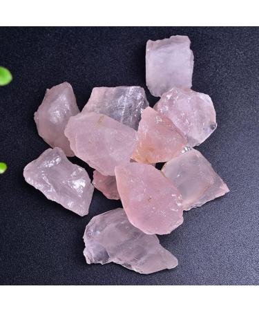 Large Rose Quartz Raw Crystals 1.25-2.0 Healing Stones for Tumbling, Cabbing, & Decoration | Natural Rough Crystal for Wicca, Reiki & Polishing - Buy Online on GoSupps.com