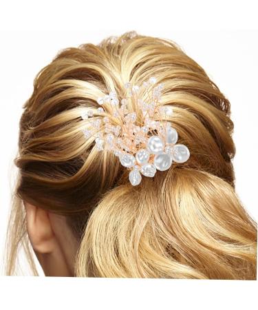 Beaupretty Accessories silver hair comb wedding hair accessories for brides hair accessories for women hair accessories for wedding bride hair side comb metals rhinestones Miss Comb - Buy Online on GoSupps.com