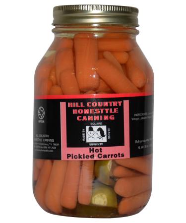 Texas Hill Country Hot Dill Carrots 32oz