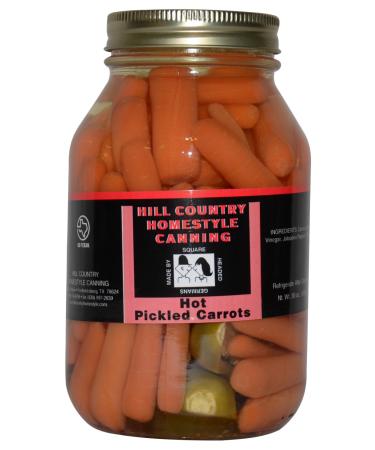 Texas Hill Country Hot Dill Carrots 32oz - Buy Online on GoSupps.com