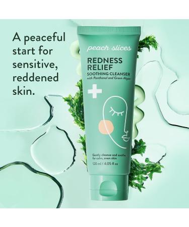 Peach Slices Redness Relief Soothing Cleanser - Gentle Facial Cleanser for Sensitive Skin | Fast International Shipping - Buy Online on GoSupps.com