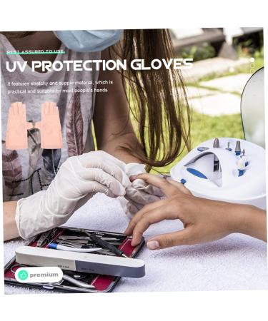 minkissy 1 Pair Sun Protection Half Finger Gloves Gloves Riding Gloves Uv Protection Gloves Sun Protection Gloves Summer Gloves Manicure Tools Anti-uv Miss Nylon - Buy Online on GoSupps.com