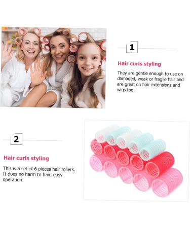 Beavorty 28 Pcs Hair Curler Hair Volume Rollers Hair Rollers for Bangs Self Grip Hair Volumizing Clip Resin 6.2X4cmx2pcs Assorted Colorx2pcs - Buy Online on GoSupps.com